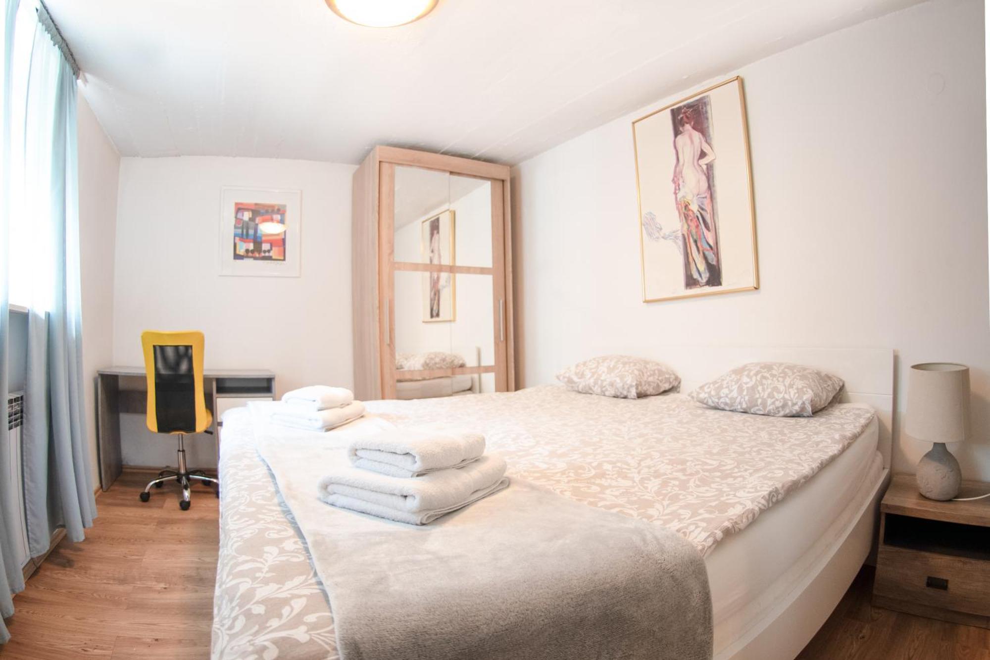 Twin-Magnolias Condo With Garden, Parking & Ev Station Zagreb Eksteriør bilde
